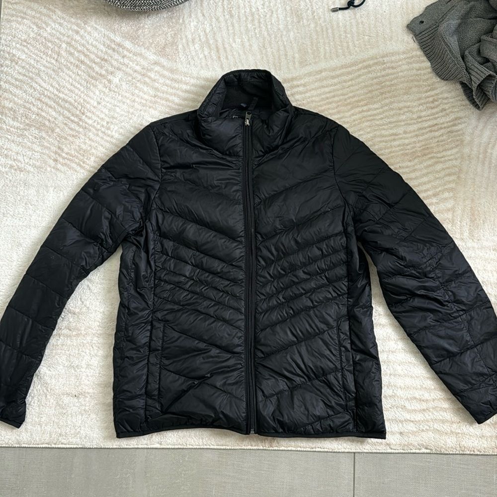 Abercrombie -Lightweight Down Puffer L black